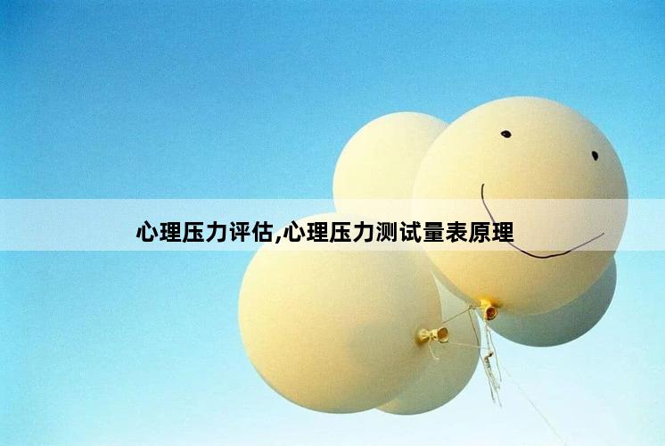 心理压力评估,心理压力测试量表原理